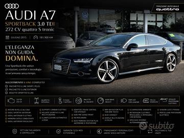 Audi A7 Sportback 3.0 tdi quattro 272cv S-Line ACC