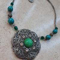 Collana Liu Jo Pietre Verde e Azzurre