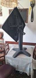 Tavoli antracite ribaltabili e impilabili