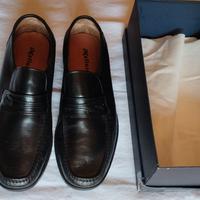 Mocassini cerimonia uomo MELLUSO pelle nera (N°47)