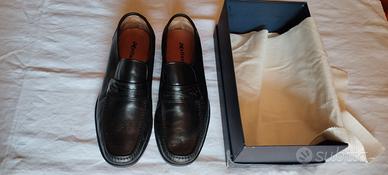 Mocassini cerimonia uomo MELLUSO pelle nera (N°47)