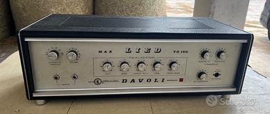 amplificatore valvolare davoli max lied td 160