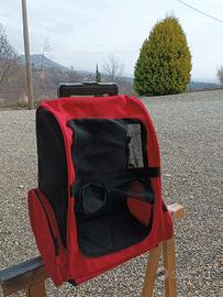 Zaino roller trasporto animali