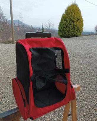Zaino roller trasporto animali