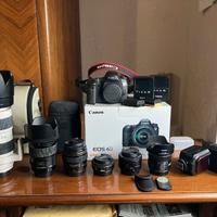 SET COMPLETO CANON - REFLEX EOS 6D E OBIETTIVI