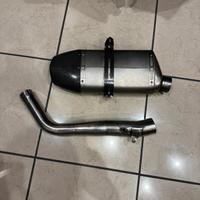 scarico akrapovic cbr 600 rr 07-12