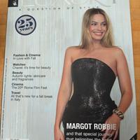 Margot Robbie copertina e articolo su Luxury