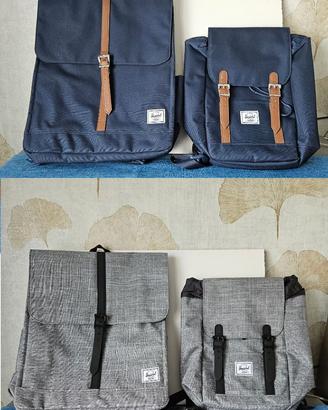 Zaino Herschel City (16 L) +  Retreat Mini (10 L).