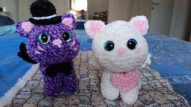 Gattini Peluche Angel & Devil