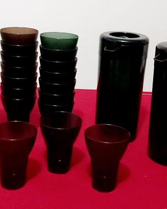 Set composto da 2 Grandi Caraffe e da 25 bicchieri