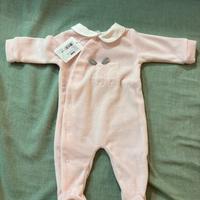 Tutina ciniglia neonata nuova