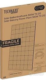 Kit Pannelli solare Nuovi da balcone  plug & play