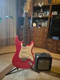 Chiatarra Elettrica eko s300 con Amplificatore