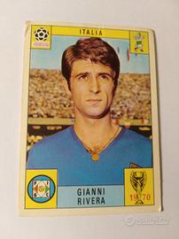 FIGURINA PANINI MEXICO 70 RIVERA ITALIA