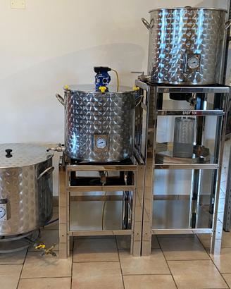 Impianto birra 100lt polsinelli