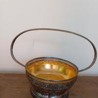 Cestino in ottone 
