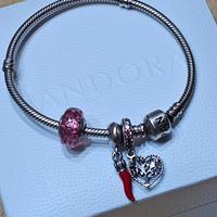 Bracciale Pandora Charme Pagato 200euro MAI USATO 