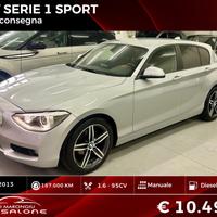 Bmw serie 1 5p. Sport FINANZIABILE/ neopatentati