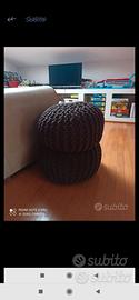 pouf appoggiapiedi