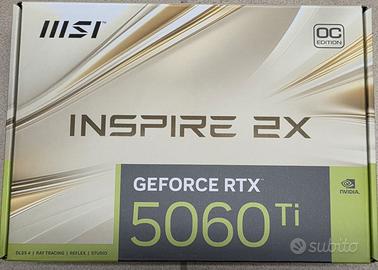 MSI GeForce NVIDIA RTX 5060 Ti 16G INSPIRE 2X OC