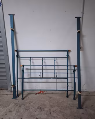 Letto in ferro battuto