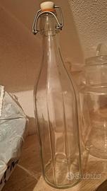 bottiglie da litro con chiusura ermetica 