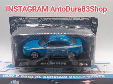 Modellino Auto Alfa Romeo Polizia 