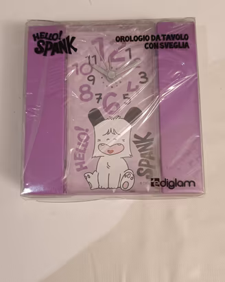 Orologio da tavolo con sveglia di Hello Spank,