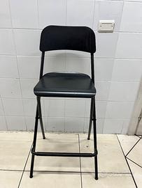 Sgabello FRANKLIN IKEA con schienale pieghevole
