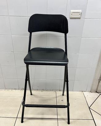 Sgabello FRANKLIN IKEA con schienale pieghevole