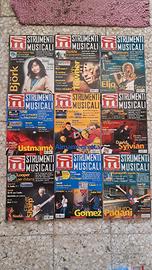 Lotto 12 Riviste "Strumenti Musicali" + "SM Extra"