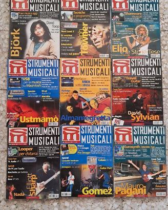 Lotto 12 Riviste "Strumenti Musicali" + "SM Extra"
