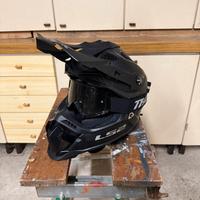 Casco LS2 motocross nero