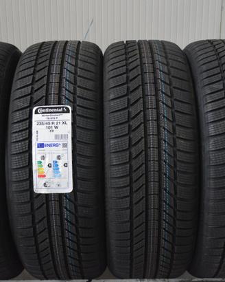 4 Pneumatici 235/45 R21 Continental Winter Contact