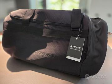 Borsa sportiva Lorto nera Nuova
