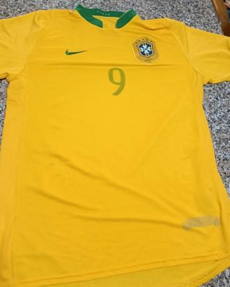 Maglietta calcio Nike Brasile Ronaldo 