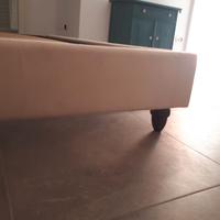 Sommier letto matrimoniale con rete a doghe