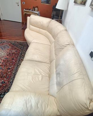 Divano in pelle Natuzzi 