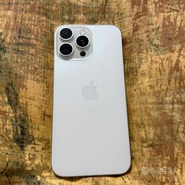 iPhone 16 PRO MAX - 256 GB (bianco)