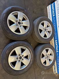 cerchi con gomme mini countryman R16 205/65/R16