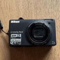 Nikon Coolpix S6000 nera compatta 14,2MP Zoom 7X