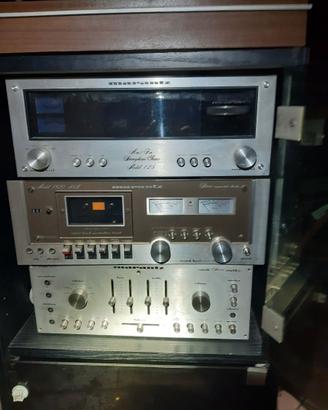 LINEA marranzt ,con  giradischi THORENS 165