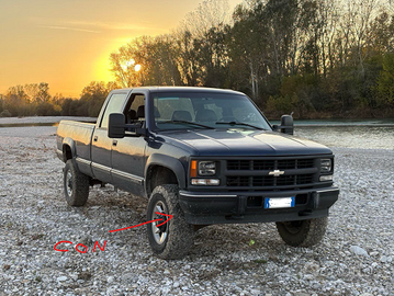 Veletta paraurti chevrolet / gmc c/k 1500 2500