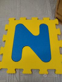 Tappeto neonati ad incastro 19 pezzi