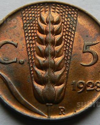 Monete Regno Vittorio Emanuele III - 5 cent. 'II'"