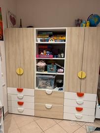 Armadio cameretta IKEA SMÅSTAD / PLATSA