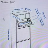 Scarpiera IKEA 