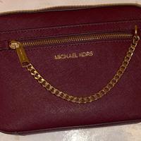 Borsa Michael kors bordoux a tracolla