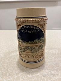 Boccale da birra vintage in ceramica