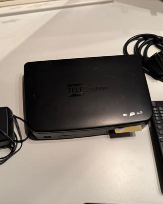 Decoder TS9020 HD + smartcard tivùsat oro attiva